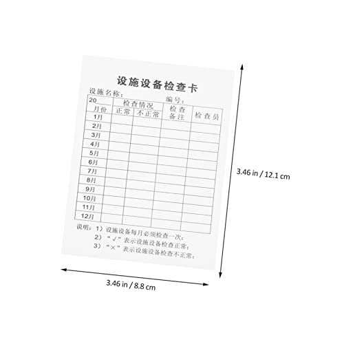 VILLCASE 100 conjuntos de sacos de escada e cartão com adesivos industriais transparentes, etiquetas