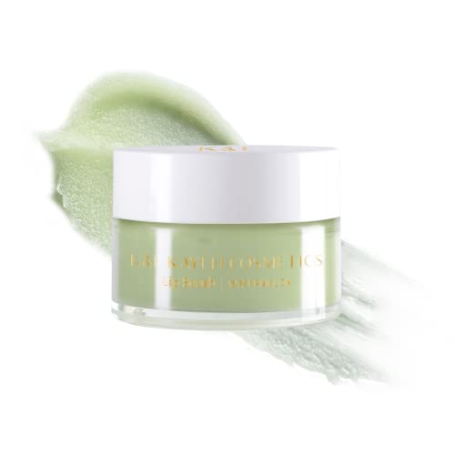 K & L Kaylei Cosmetics Lip Scrub, Shea Butter & Rosehip Oil, Watermelon Scented, 0.71 oz (20g), Gloss, Exfoliator & Moisturizer, Silky & Lush Lips, Deep Hydration, Nourishing Essential Lip Care, Lip Treatment, K-Beauty