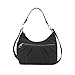 Travelon Women's Anti-Theft Signature Hobo Travel Shoulder Bag, Black, One Size