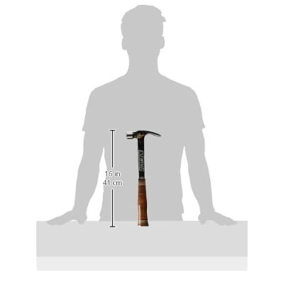 ESTWING Klauenhammer ULTRA, Ledergriff, gerade, Ø30mm 530g, geraute Bahn