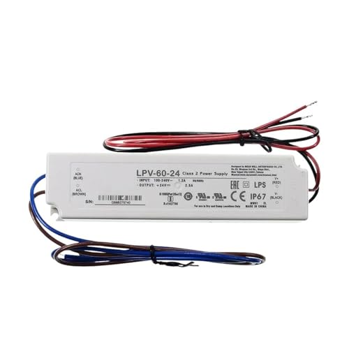 Alimentation à découpage LPV-60 étanche pour tension constante