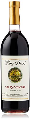Carmel King David Sacramental - Sweet Red Wine - 750ml