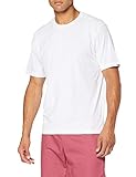 Schulterverstärkung BP 1621-171-21-8XL Unisex-T-Shirt, 1/2 Ärmel, Rundhals, Länge 70 cm, 180,00 g/m² Stoffmischung, weiß, 8XL