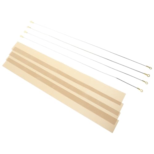 NUOBESTY Tiras Calefactoras para Sellador Térmico 40Cm 4 Piezas Cable Plano para Sellar Bolsas de Plástico Envasadora Manual Color Aleatorio