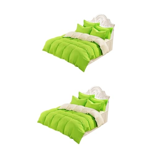 ABOOFAN 2 Unidades colcha capa de edredon quente capa de edredão de inverno roupa de cama roupas de