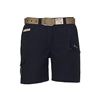 G.I.G.A. DX Hira Women's Bermuda Shorts with Belt Shorts for