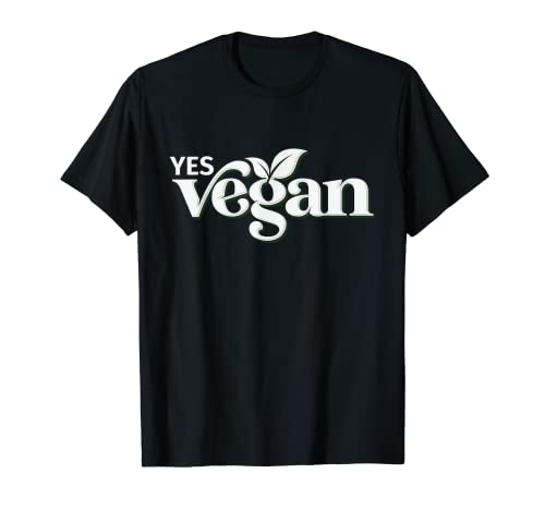 Yes Vegan Funny Proud Vegetariano Veggie Lover Humor Regalo Camiseta