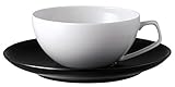 hochwertiges Porzellan Rosenthal TAC Gropius Teetasse 2-TLG. Black