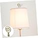 DOITOOL Light Screw Cap Lamp Shade Holder Decorative Knob Brightness and Color Temperature Chic Design for Table and Floor Lamps Vintage Finish
