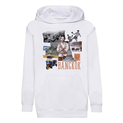 Sweat enfant Bangkok vintage souvenir de Thaïlande à offrir pour anniversaire
