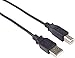 Produktbild PremiumCord USB 2.0 High Speed Kabel M/M 3m, A Stecker auf B Stecker, USB Verbindungskabel für Scanner usw, Doppelt geschirmt, AWG28, Farbe schwarz, Länge 3m