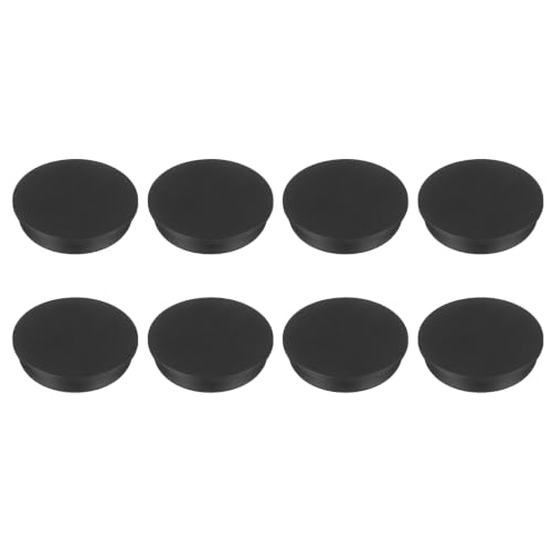 Image of MECCANIXITY 8pcs T-Shaped Silicone Plugs 78.6mm 3-3 /32 Inch Dia Snap in Plug Hole Seal Cover Round Rubber Stopper for 77-78.6mm Holes Kitchen Rubber Bulkheads Waterproof Sealing, Black