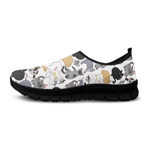 Art Sneakers for Women Slip on Loafers Comfy Non Slip Walking Sneakers for Outdoors Travel Easy to Wear3