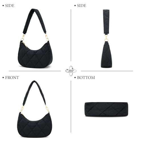 Image of KKXIU Shoulder Bag for Women Cute Hobo Purses and Handbags Retro Clutch Underarm Purse | Cute