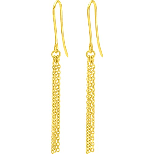 Boucles d'Oreilles Chaîne Or 18 Carats au quotidien : l'éclat du bijou femme moderne