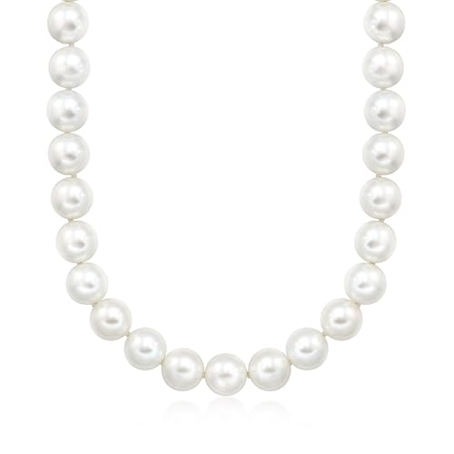 Ross-Simons 13.5-14mm Shell Pearl Necklace With Sterling Silver