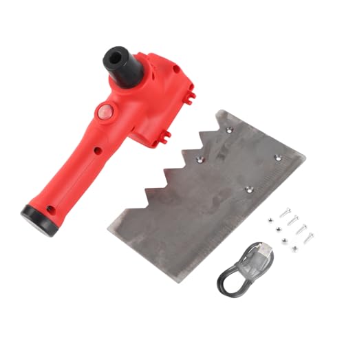 Herramienta de enlucido de vibración de placa plana de la llana eléctrica Máquina de vibración de cemento incorporado Batería Nivelado de baldosas profesionales Pellido de cemento