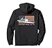 USS Port Royal CG-73 Schiffsplan Amerikanische Flagge Pullover Hoodie