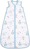 FACILE D'ENTRETIEN: La gigoteuse légère pour garçons et filles est lavable en machine. La matière 100% coton est douce dès la première utilisation et le reste lavage après lavage. Entretien facile pour une utilisation quotidienne