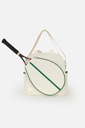 Tenis Çantası; Raket cepli Tenis:antası, Tennis Bag, Padel Çantası (Bej)