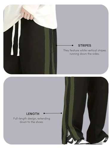 Image of Mehrang Casual Trouser Pants for Men | Loose Fit Baggy Style | Korean Style Track Pant | Stylish Fit Relaxed Cargo Pant with Side Pockets (Gym | Walking | Casual)