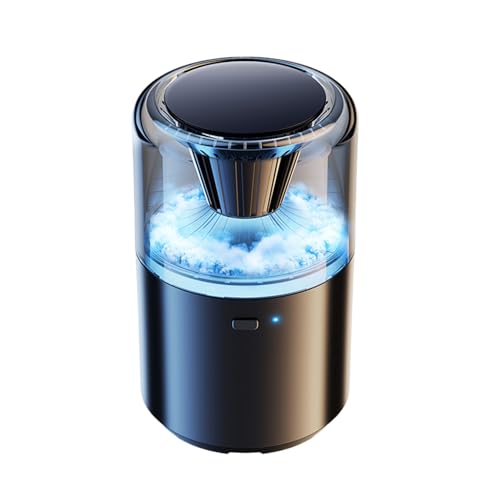 Difusor Inteligente para Coche, ambientador de para relajación del vehículo, Alimentado por USB con Modos de Niebla Ajustables, humidificador de aromaterapia silencioso para aliviar el estrés y