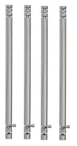 Image of DHAKAD Tower Bolt Stainless Steel ZYLO (24 Inch, Pack of 4 PCS)