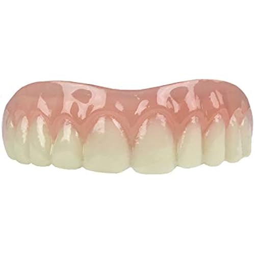 Professional Cosmetic Upper - New from Instant Smile! Hand Crafted Detail, Custom fit at Home! Works Best in Medium to Large Sized Mouths.