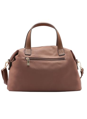 Chenson, Bolsa Feminina Chenson Microfibra Mão Tiracolo Original Cor:Café