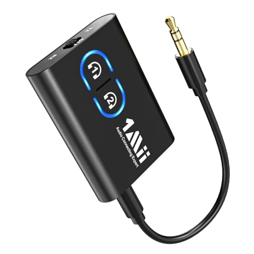 1Mii Bluetooth 5.3 Transmitter Receiver for TV to...