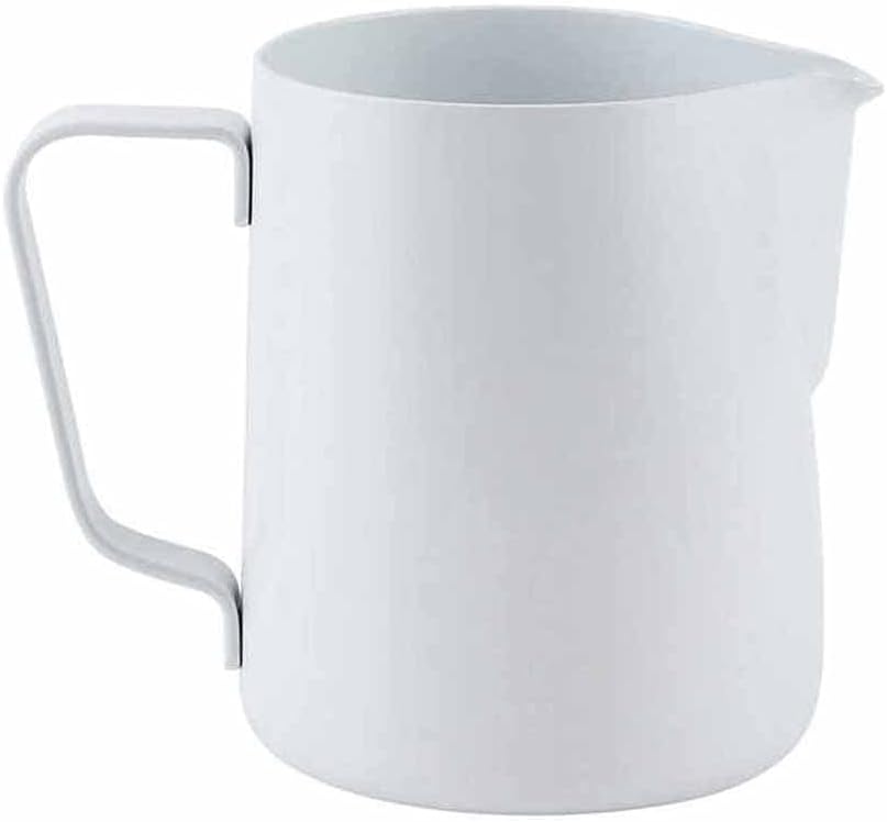 Milk Frothing Jug Stainless Steel Espresso Coffee Pitcher Barista Craft Coffee Latte Cream Milk Frothing Jug Pitcher 350ml (Color : A) (B)
