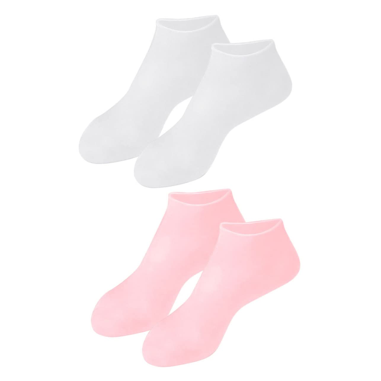 IWOWHERO Moisturizing Socks for Women Exfoliating Foot Care Socks Cracked Heel Treatment