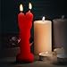 wickypicky Erotic Pink Hugging Candles for Couple Love Candles to Attract Love ,Sexy Ritual Scented Candles Gifts for Women & Men