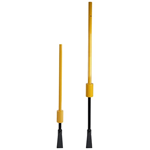 Smarkey Root Cutting Tool, Hole Digging Tool, Tamping Bars, Garden Remover Tool for Roots Rocks Shrubs Bushes Stumps - Heay Duty