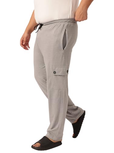 Image of Toodlegram Men Cotton Cargo Jogger for Men | Solid | Regular Fit