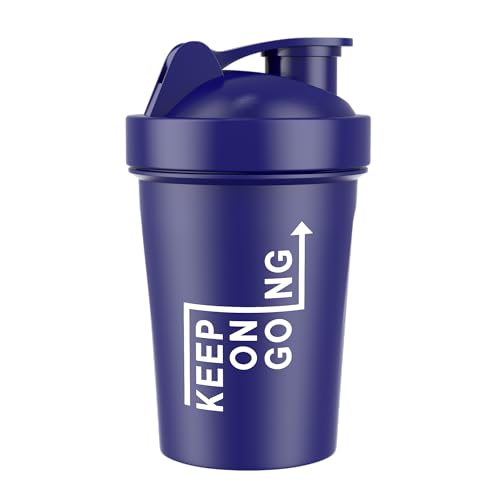 [5 PACK Protein Shaker Bottles for Protein Mixes | Extra Mixing Grid | 20 oz Blender Shaker Cup with Measurement Marks on Side | BPA Free, Leak Proof, Dishwasher Safe