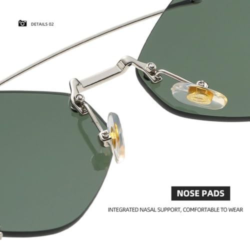 Lunettes de soleil rétro aux finitions soignées pour un style intemporel