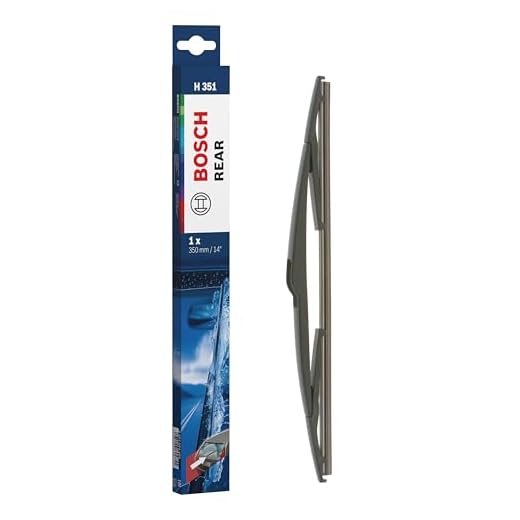 Bosch Rear H351 Escobilla limpiaparabrisas para la ventana trasera, Longitud: 350mm, 1 Unidad ( Paquete de 1)