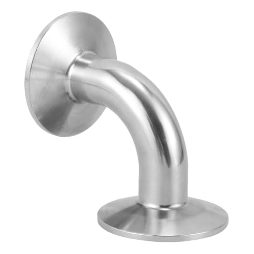 Parliky 90Degree Elbow Pipe Fitting Stainless Steel Quick Connect Connector for Versatile Applications High Strength Design for Tight Seal for Industrial Use