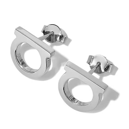 Consejos para Comprar Ferreoni . 42 ARETES DISEÑO FERRETY HECHOS EN ACERO INOXIDABLE CHAPADO ORO 18 KILATES O RODIO PLATINADO. (PLATINADO)