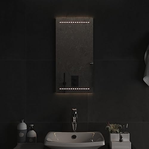 Miroir de salle de bain à LED 30x60 cm au design épuré durable - 4