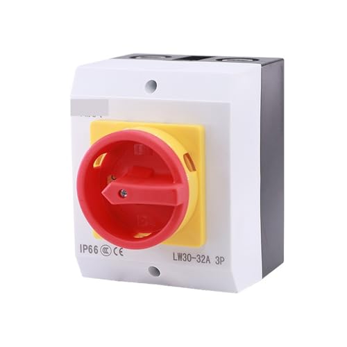 Interruptor de aislamiento industrial LW30-32GS04-2/3H-B para protección de motores
