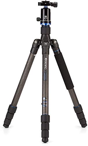 Benro Travel Angel 2 Series Carbon Fiber Tripod w/ V1E Ball Head (FTA28CV1)