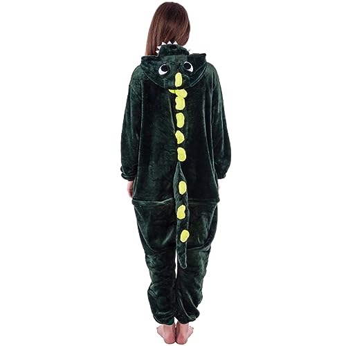 Adulto Unisex Animal Jumpsuit Disfraz de animal para mujer hombre Carnaval Rolling Jumpsuit Pijama de gran tamaño Mono de invierno de felpa Mono de una pieza Pijama Carnaval Mono Homewear
