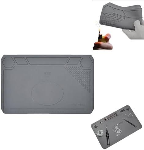 Tapis De Soudure En Silicone Résistant à La Chaleur 320x230mm - Idéal Pour Réparation Ordinateur, Montres & Électronique