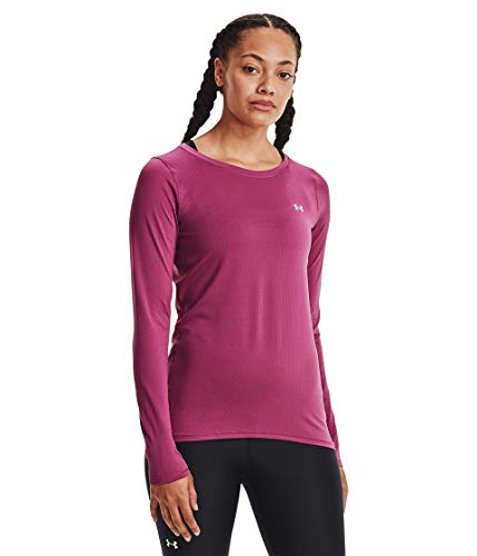 Image of Under Armour Women's Polyester Solid HG Armour Long Sleeve | 1328966-001