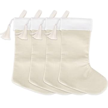 blank stockings for embroidery