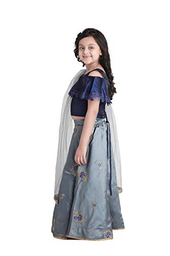 ADIVA Kids Indian Ethnic Wear Lehenga Choli for Girls3