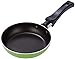 wok Casserole cuisson pot de cuisson soupe coiffe oeuf frit non-bâton poêle à frire poêle non-bâton casserole moins huile de fumée adaptée aux poêles à gaz (Color : Green)