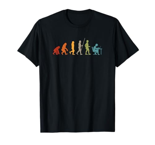 Évolution Coder drôle de programmateur Informatique Cadeau T-Shirt